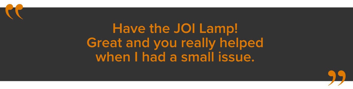 Another JOI Review quote